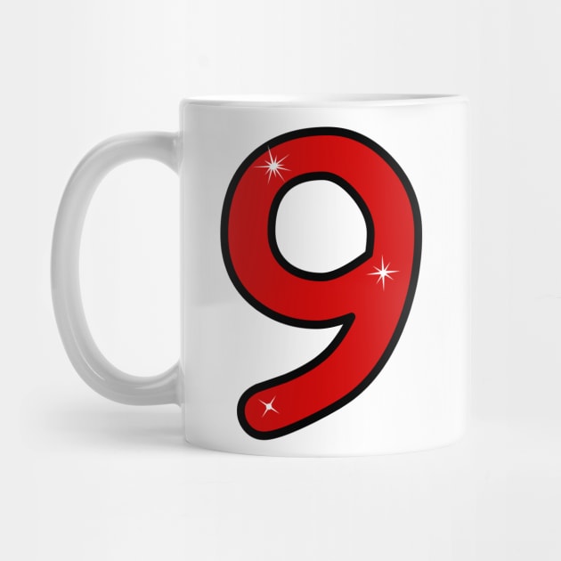 nine, ninth, 9, number nine, 9 years, 9 year old, number 9,  Numeral 9, 9th birthday gift, 9th birthday design, anniversary, birthday, anniversary, date, 9th grade by grafinya